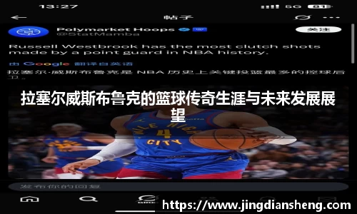 拉塞尔威斯布鲁克的篮球传奇生涯与未来发展展望